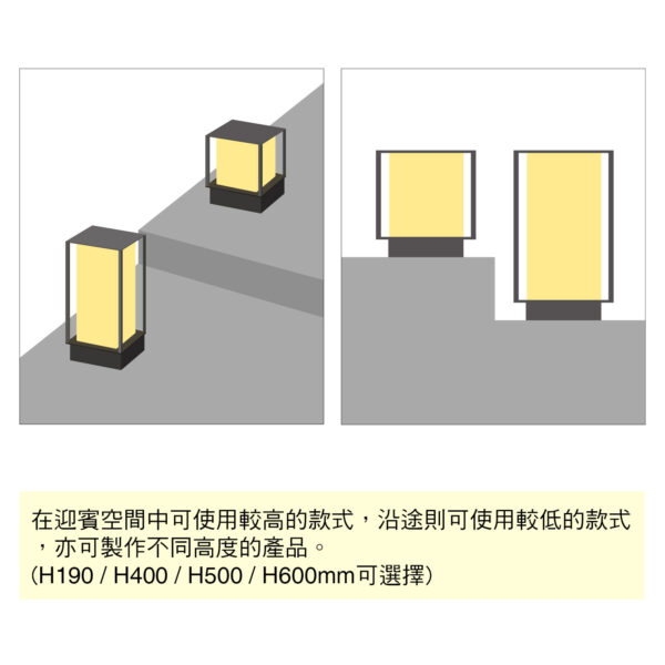 精緻型戶外宅燈具 HGB-Y12B：圖片 4