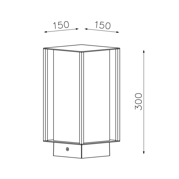 精緻型戶外宅燈具 HGB-Y12B：圖片 5