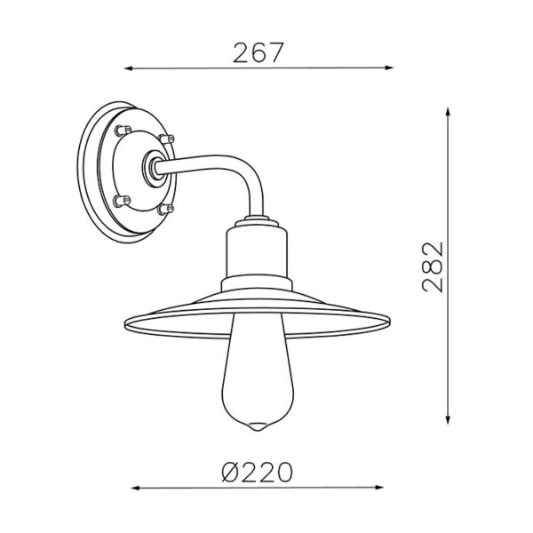進口壁燈 OG254771LC1：圖片 4